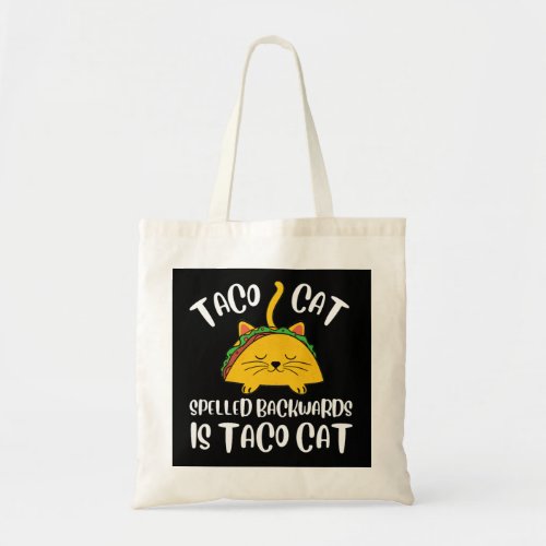 Taco Cat Tote Bag
