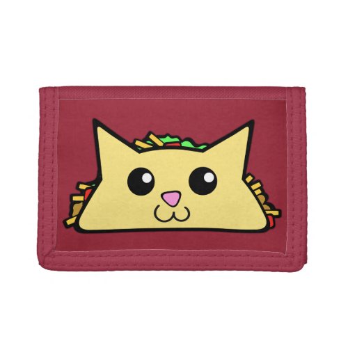 Taco Cat Trifold Wallet