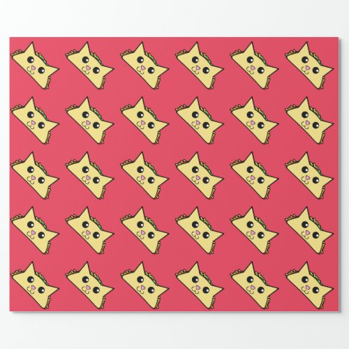 Taco Cat Wrapping Paper