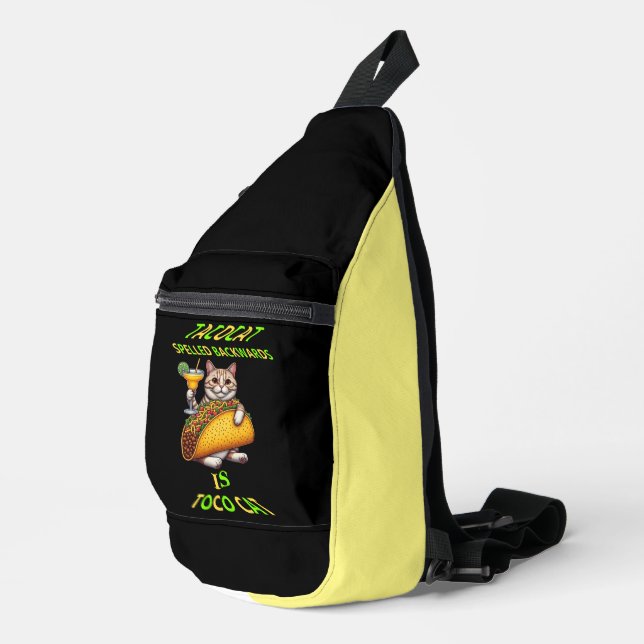 Taco Cats Fiesta Sling Bag (Right Corner)