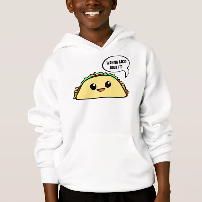 Taco Character Hoodie (Front)