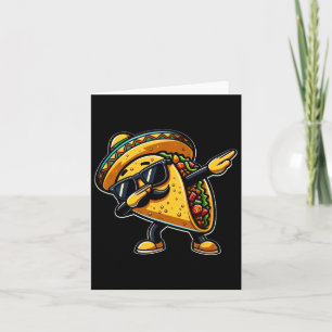 Taco Cinco De Mayo Funny Mexican Fathers Day Card
