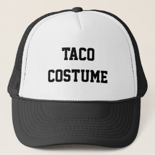 Taco Costume Trucker Hat