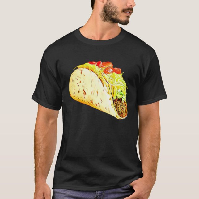 Taco Dear Person Behind Me Better Place 2 Sided T-Shirt (Front)