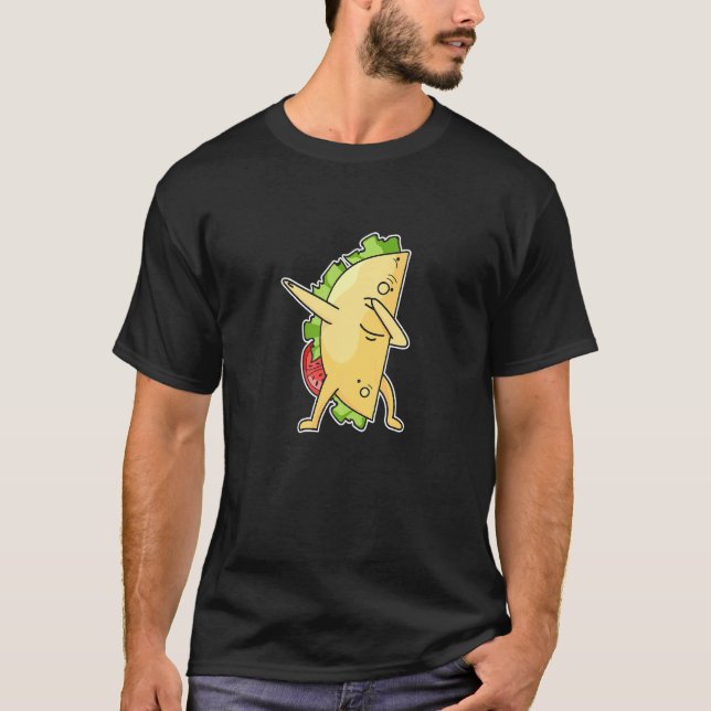 Taco Design For A Mexican Food T-Shirt (Front)