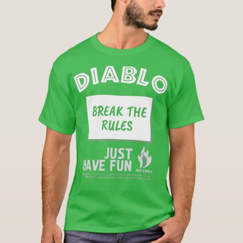 Taco Diablo Sauce _ Couple Halloween Pajama Costum T_Shirt