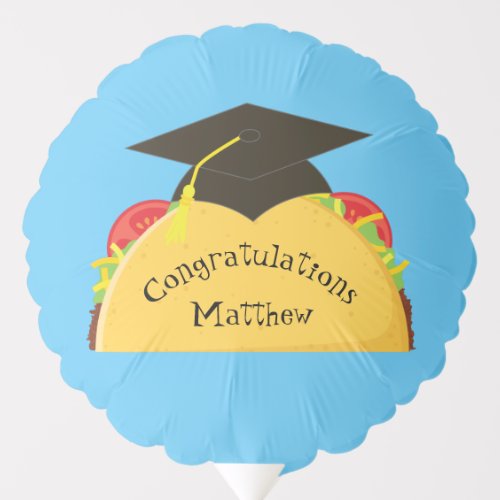 Taco Fiesta Graduation Party Mexican Balloon