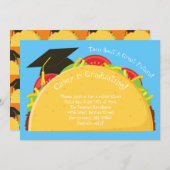 Taco Fiesta Graduation Party Mexican Invitation (Front/Back)