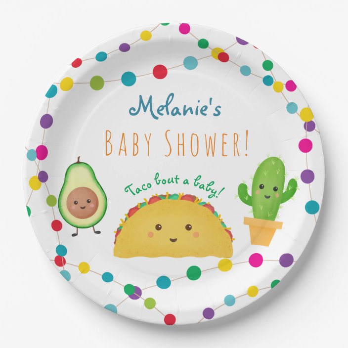 baby shower paper goods