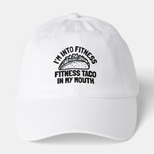 Taco Fitness Funny Gym Hat