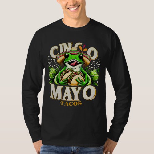 Taco frog Lover Food Cinco De Mayo 2024 Classic T_ T_Shirt