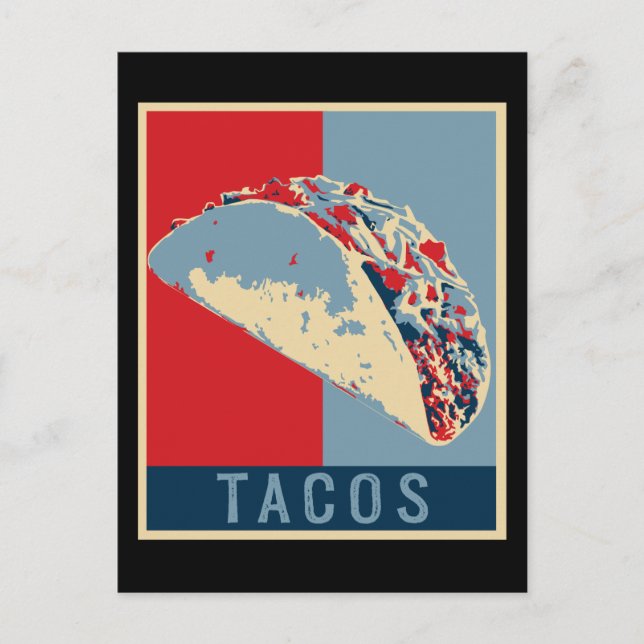 Taco Gift Women Mexican Food Cinco De Mayo Postcard (Front)