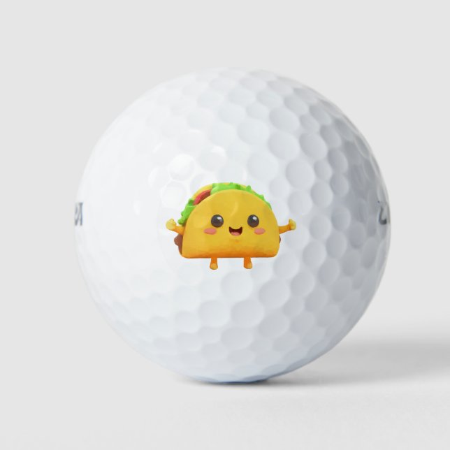 Taco Golf Balls (Front)