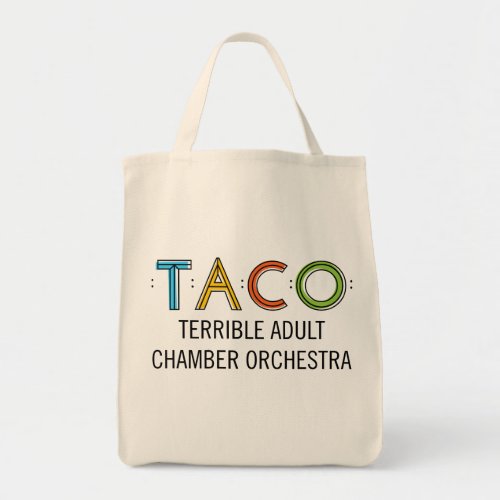 TACO Grocery Tote