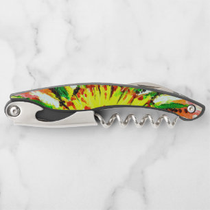 Taco Hippie Cat Colorful Bottle Opener