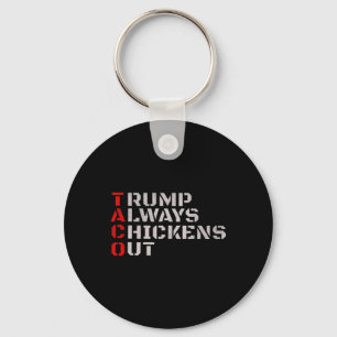 Taco Humor Keychain