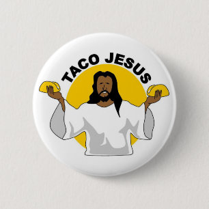 Taco Jesus Pin
