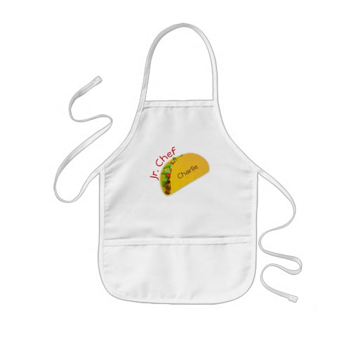Taco Junior Chef Personalized Apron
