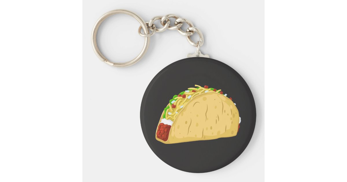 Taco Key Chain | Zazzle.com