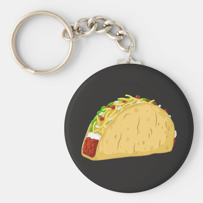 Taco Key Chain | Zazzle.com