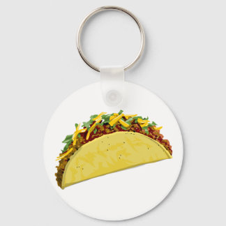 Taco Keychain