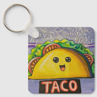 Taco Keychain