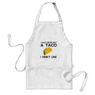 TACO LIKE ADULT APRON