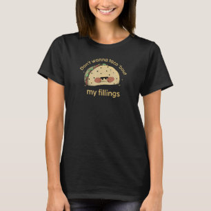 Taco love I mexican food nacho for mexico fan T-Shirt