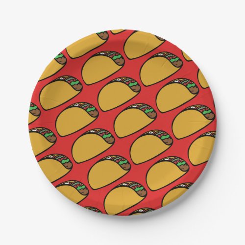 Taco Lovers Taco Tuesday Paper Plates