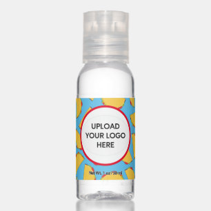 Taco Mexican Food Business Logo Name Message Hand Sanitizer