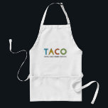 TACO musicians love to play in the kitchen too! Adult Apron<br><div class="desc">When you're grilling or cooking,  enjoy showing your identity as a TACO musician!</div>