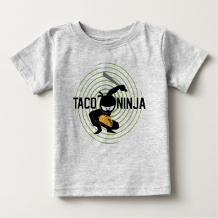Taco Ninja Design - Baby Fine Jersey T-Shirt