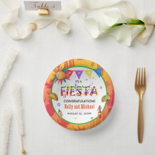 Taco Party Fiesta Wedding Paper Bowls