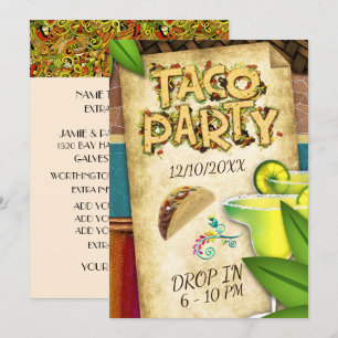 Taco Party Invitation