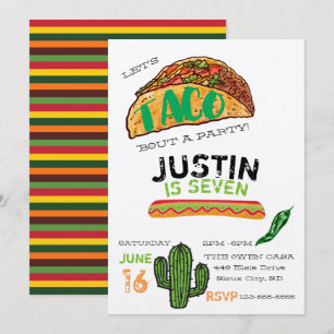 Taco Party Invitation