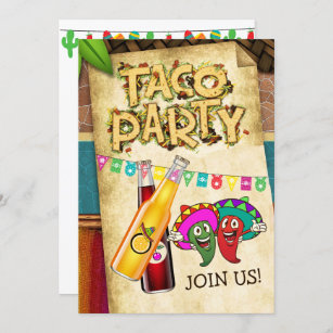 Taco Party Invitation
