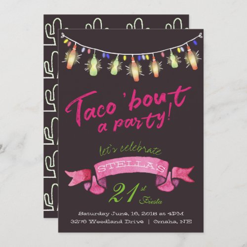 Taco Party Invitation