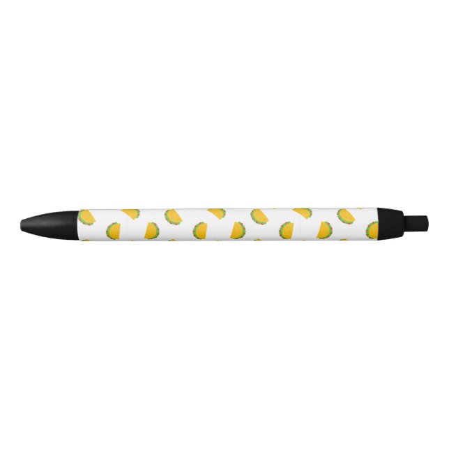 Taco Pattern Print  Pen (Front)