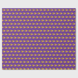 taco pattern wrapping paper