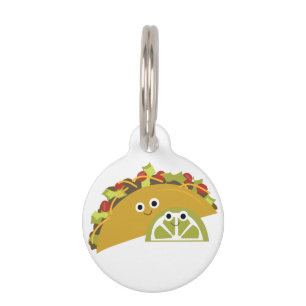 Taco Pet ID Tag