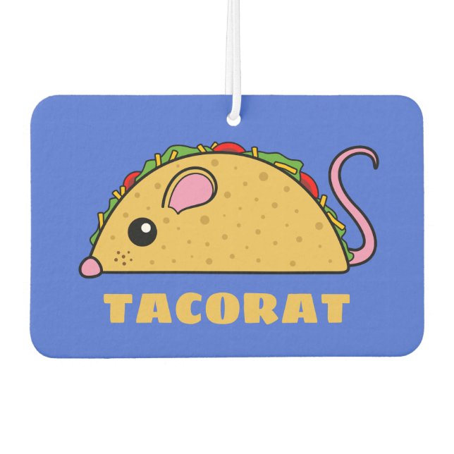 Taco Rat Air Freshener (Front)