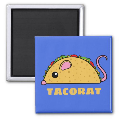 Taco Rat Magnet