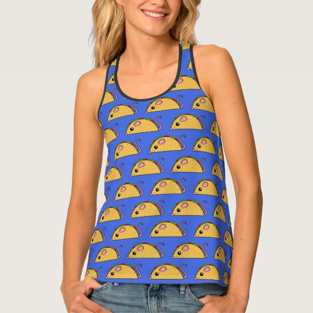Taco Rat Tank Top (Front)