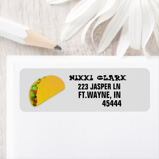 TACO RETURN ADDRESS LABELS (Insitu)