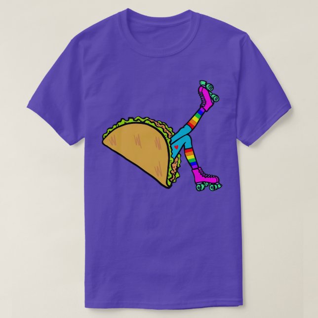 TACO ROLLER GIRL RAINBOW LOVE EDITION SOLO T-Shirt (Design Front)