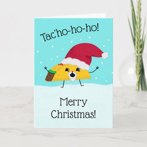 Taco Santa Christmas Card