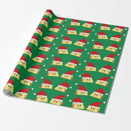 Taco Santa Christmas Wrapping Paper