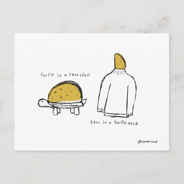 taco shell postcard (Front)