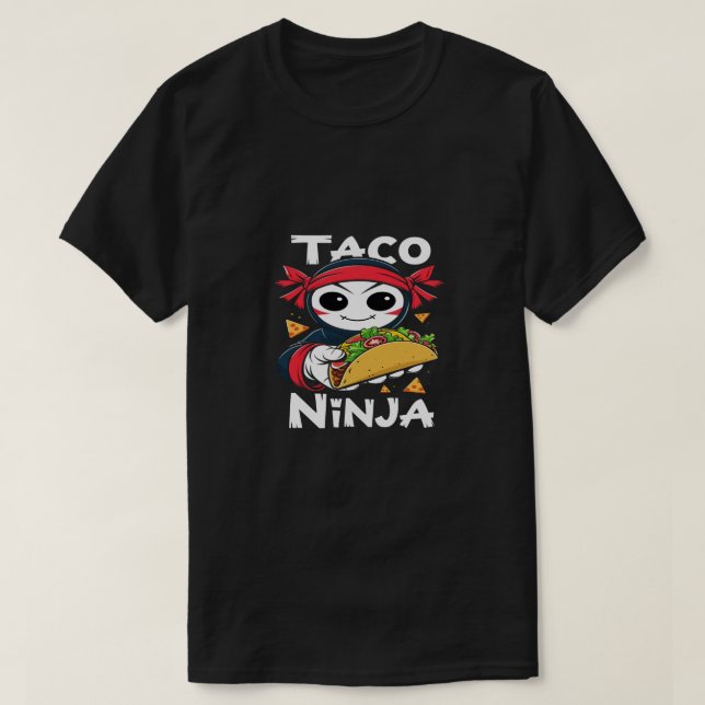 Taco Shirt – Funny & Tasty Graphic Tee for Taco  (Design Front)