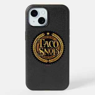 Taco Snob - funny taco lover iPhone 15 Case